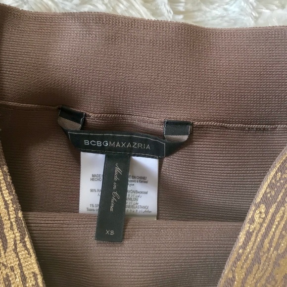 BCBG Maxazria golden wrap skirt - Picture 7 of 7